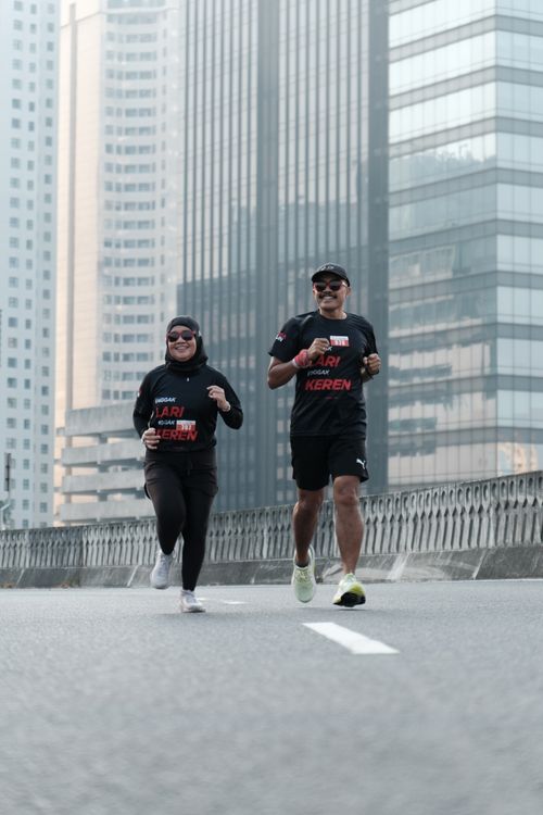 Race photo from Soft Launching Buku "Enggak Lari, Enggak Keren" & IdeaRun