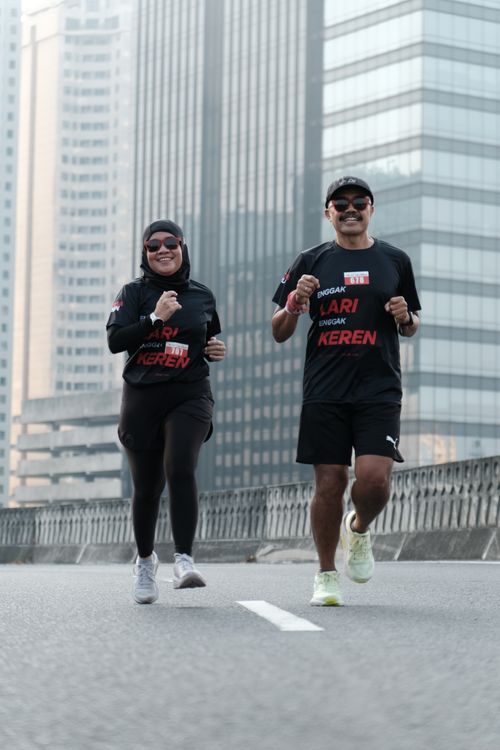 Race photo from Soft Launching Buku "Enggak Lari, Enggak Keren" & IdeaRun