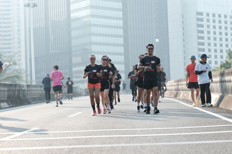 Race photo from Soft Launching Buku "Enggak Lari, Enggak Keren" & IdeaRun