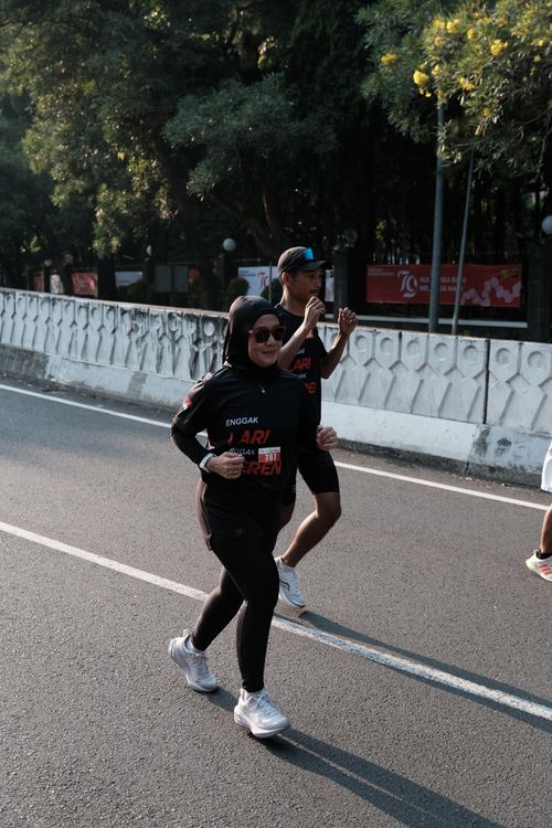 Race photo from Soft Launching Buku "Enggak Lari, Enggak Keren" & IdeaRun
