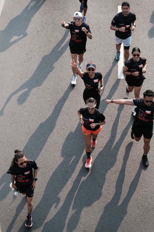 Race photo from Soft Launching Buku "Enggak Lari, Enggak Keren" & IdeaRun