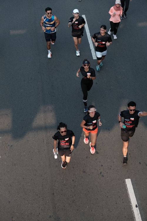 Race photo from Soft Launching Buku "Enggak Lari, Enggak Keren" & IdeaRun