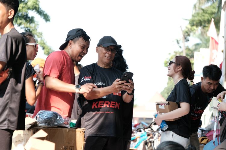 Race photo from Soft Launching Buku "Enggak Lari, Enggak Keren" & IdeaRun