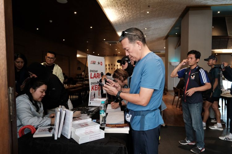 Race photo from Soft Launching Buku "Enggak Lari, Enggak Keren" & IdeaRun