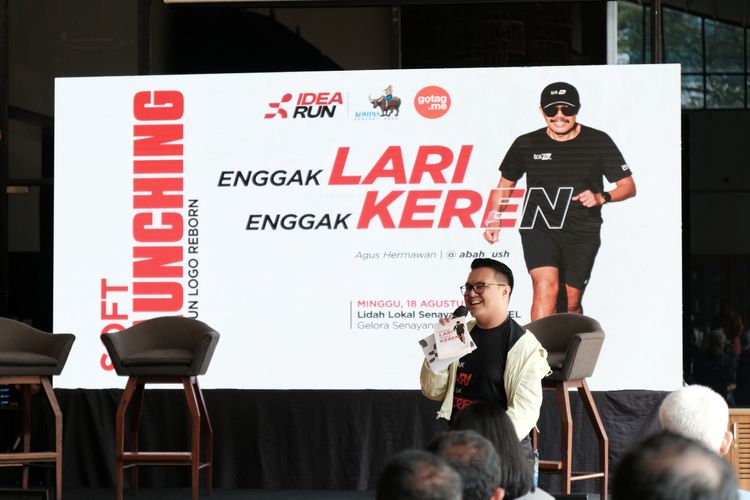 Race photo from Soft Launching Buku "Enggak Lari, Enggak Keren" & IdeaRun