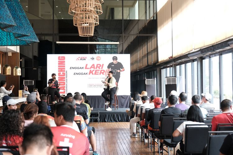 Race photo from Soft Launching Buku "Enggak Lari, Enggak Keren" & IdeaRun