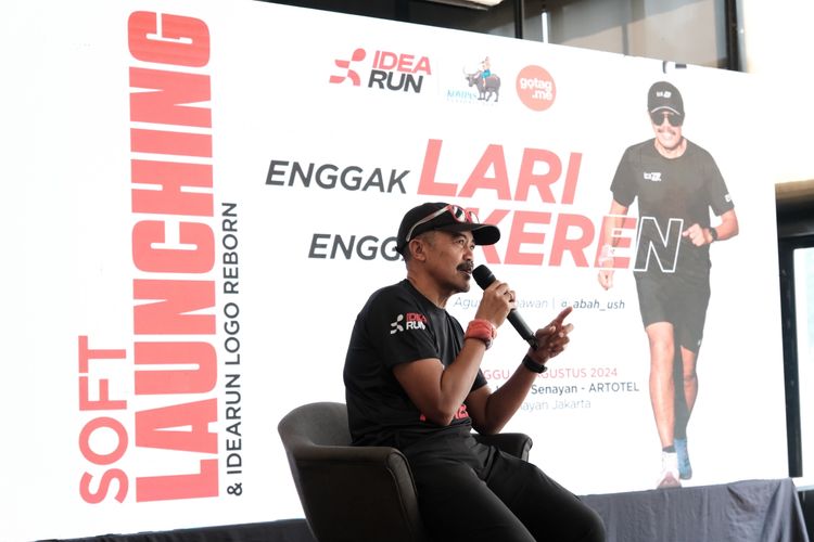 Race photo from Soft Launching Buku "Enggak Lari, Enggak Keren" & IdeaRun