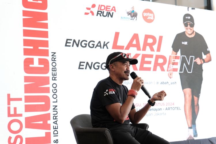Race photo from Soft Launching Buku "Enggak Lari, Enggak Keren" & IdeaRun