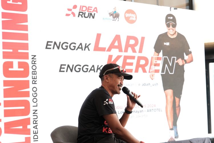 Race photo from Soft Launching Buku "Enggak Lari, Enggak Keren" & IdeaRun