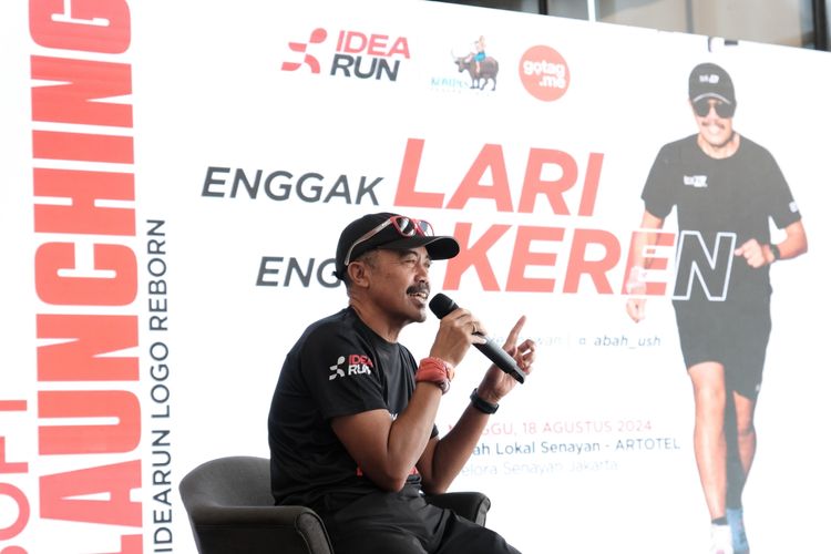 Race photo from Soft Launching Buku "Enggak Lari, Enggak Keren" & IdeaRun