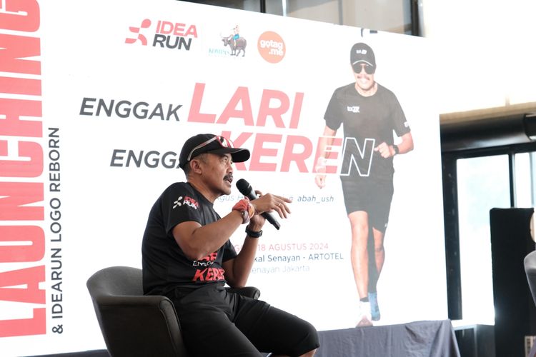 Race photo from Soft Launching Buku "Enggak Lari, Enggak Keren" & IdeaRun