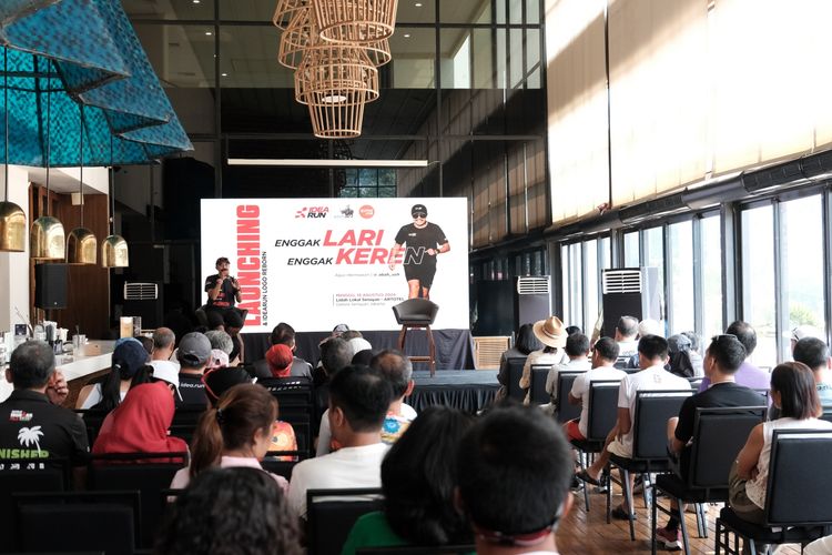 Race photo from Soft Launching Buku "Enggak Lari, Enggak Keren" & IdeaRun