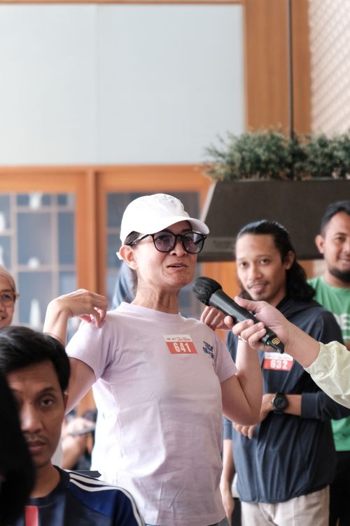 Race photo from Soft Launching Buku "Enggak Lari, Enggak Keren" & IdeaRun
