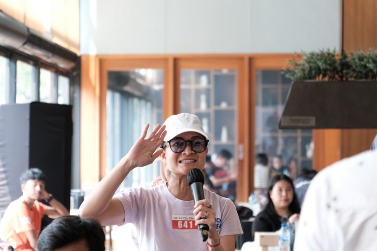 Race photo from Soft Launching Buku "Enggak Lari, Enggak Keren" & IdeaRun