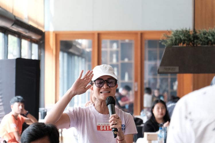 Race photo from Soft Launching Buku "Enggak Lari, Enggak Keren" & IdeaRun