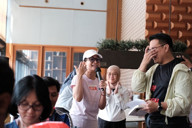 Race photo from Soft Launching Buku "Enggak Lari, Enggak Keren" & IdeaRun