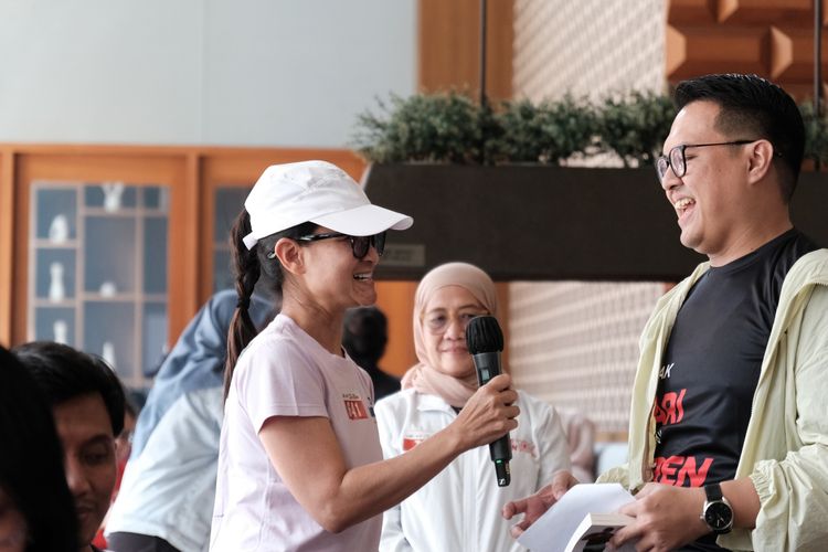 Race photo from Soft Launching Buku "Enggak Lari, Enggak Keren" & IdeaRun