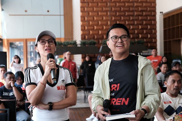 Race photo from Soft Launching Buku "Enggak Lari, Enggak Keren" & IdeaRun