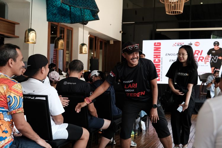 Race photo from Soft Launching Buku "Enggak Lari, Enggak Keren" & IdeaRun
