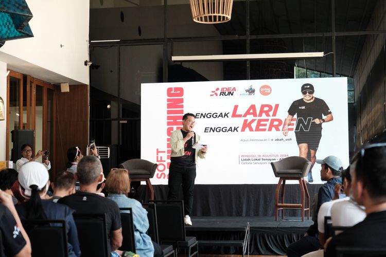 Race photo from Soft Launching Buku "Enggak Lari, Enggak Keren" & IdeaRun