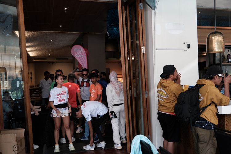 Race photo from Soft Launching Buku "Enggak Lari, Enggak Keren" & IdeaRun