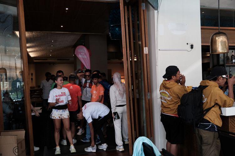 Race photo from Soft Launching Buku "Enggak Lari, Enggak Keren" & IdeaRun