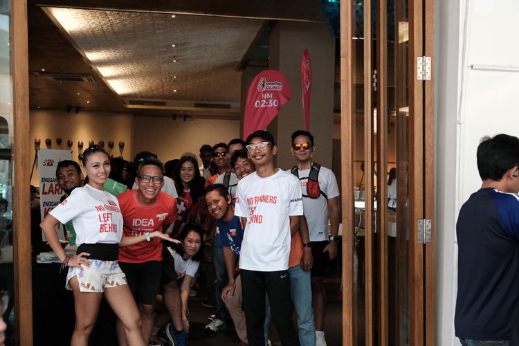 Race photo from Soft Launching Buku "Enggak Lari, Enggak Keren" & IdeaRun