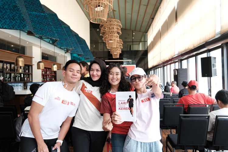 Race photo from Soft Launching Buku "Enggak Lari, Enggak Keren" & IdeaRun