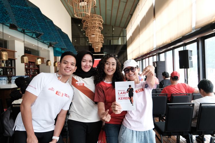 Race photo from Soft Launching Buku "Enggak Lari, Enggak Keren" & IdeaRun