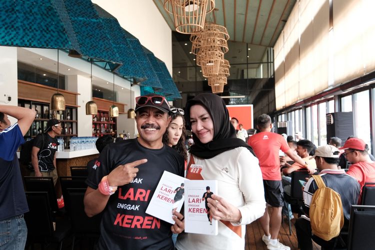 Race photo from Soft Launching Buku "Enggak Lari, Enggak Keren" & IdeaRun
