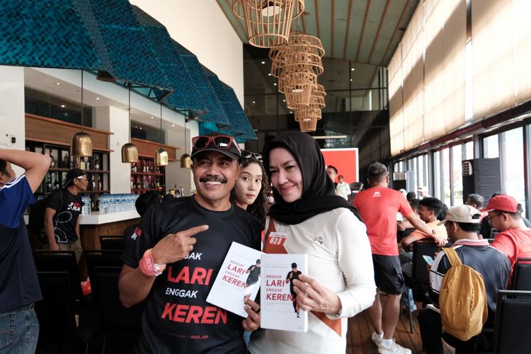 Race photo from Soft Launching Buku "Enggak Lari, Enggak Keren" & IdeaRun