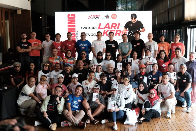 Race photo from Soft Launching Buku "Enggak Lari, Enggak Keren" & IdeaRun