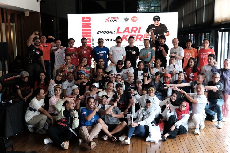Race photo from Soft Launching Buku "Enggak Lari, Enggak Keren" & IdeaRun