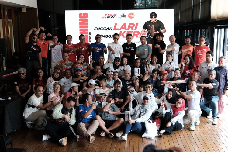 Race photo from Soft Launching Buku "Enggak Lari, Enggak Keren" & IdeaRun