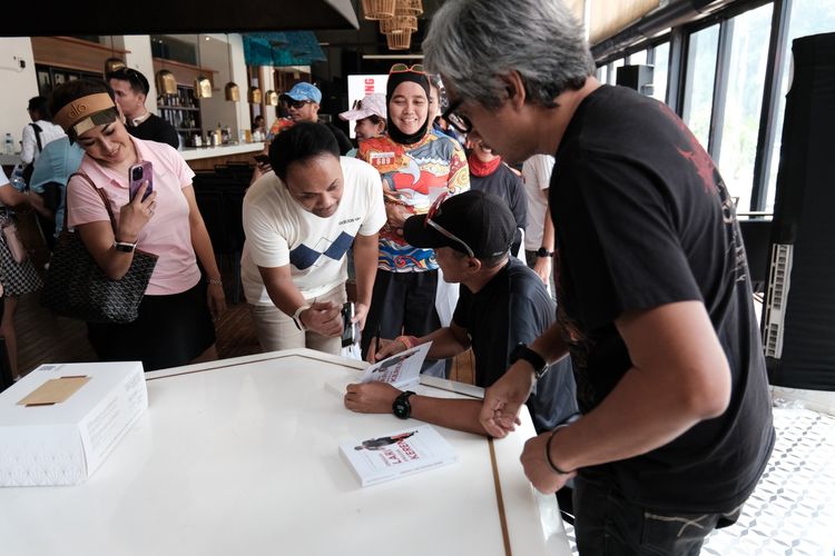 Race photo from Soft Launching Buku "Enggak Lari, Enggak Keren" & IdeaRun