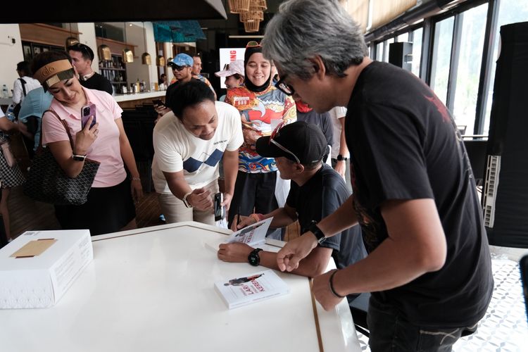 Race photo from Soft Launching Buku "Enggak Lari, Enggak Keren" & IdeaRun