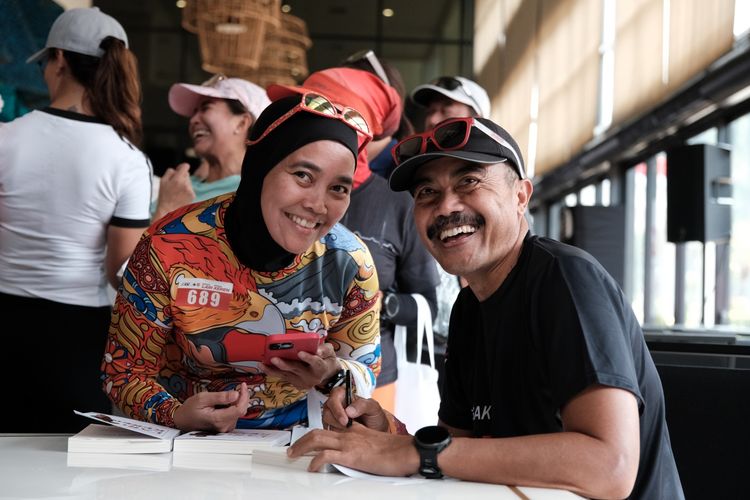 Race photo from Soft Launching Buku "Enggak Lari, Enggak Keren" & IdeaRun