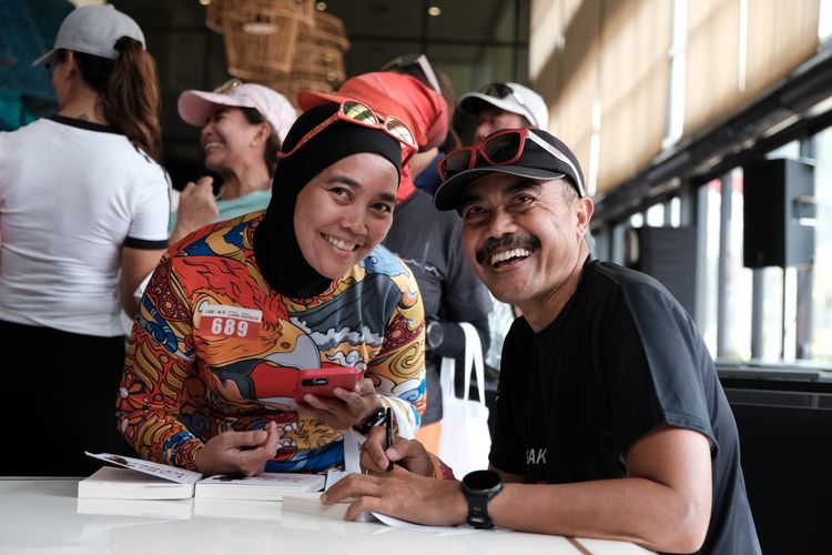 Race photo from Soft Launching Buku "Enggak Lari, Enggak Keren" & IdeaRun