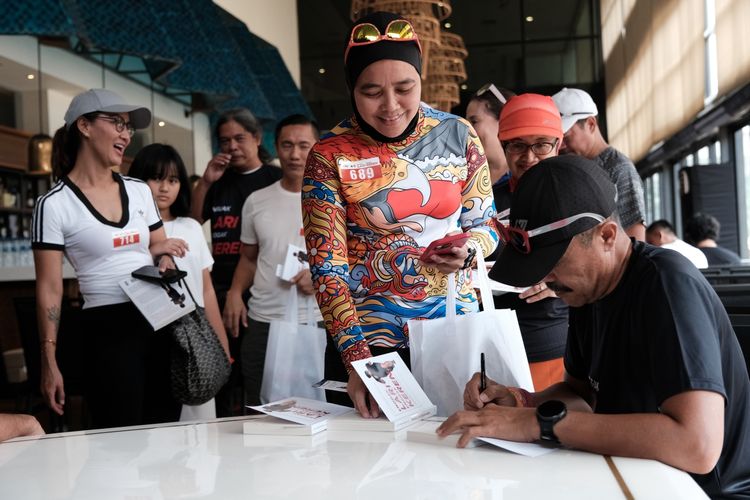 Race photo from Soft Launching Buku "Enggak Lari, Enggak Keren" & IdeaRun