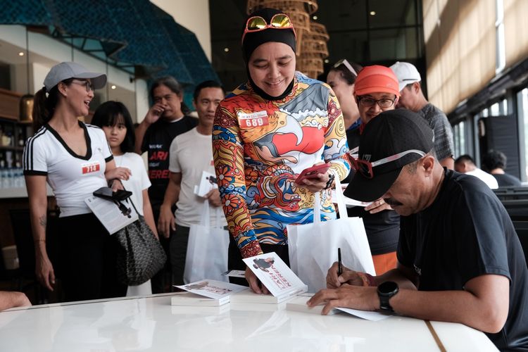 Race photo from Soft Launching Buku "Enggak Lari, Enggak Keren" & IdeaRun