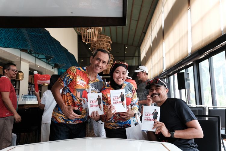 Race photo from Soft Launching Buku "Enggak Lari, Enggak Keren" & IdeaRun