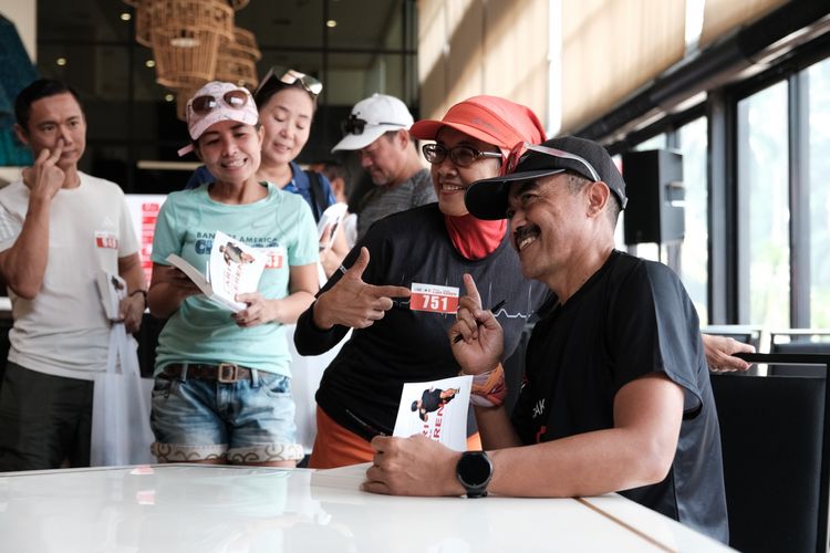 Race photo from Soft Launching Buku "Enggak Lari, Enggak Keren" & IdeaRun