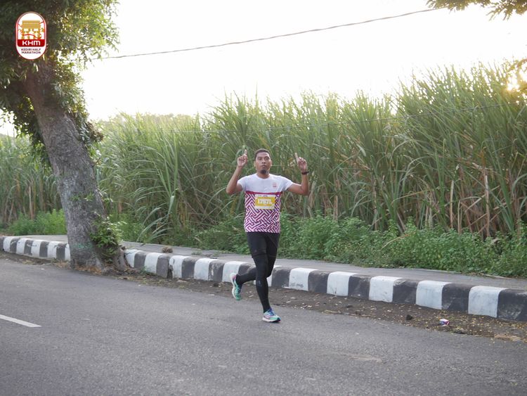 Race photo from Kediri Half Marathon 2024