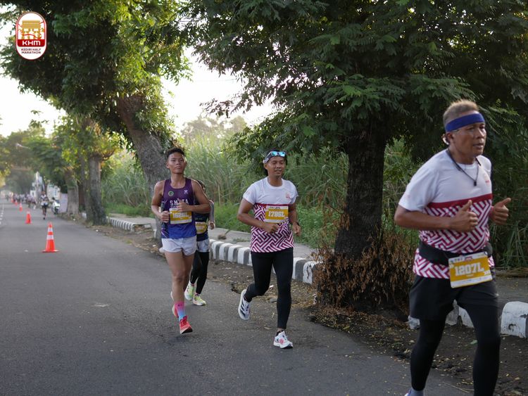 Race photo from Kediri Half Marathon 2024