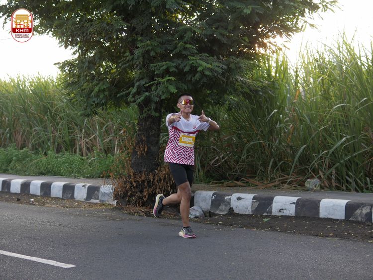 Race photo from Kediri Half Marathon 2024