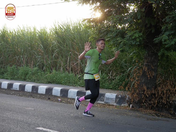 Race photo from Kediri Half Marathon 2024