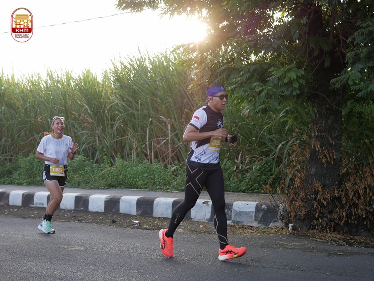Race photo from Kediri Half Marathon 2024