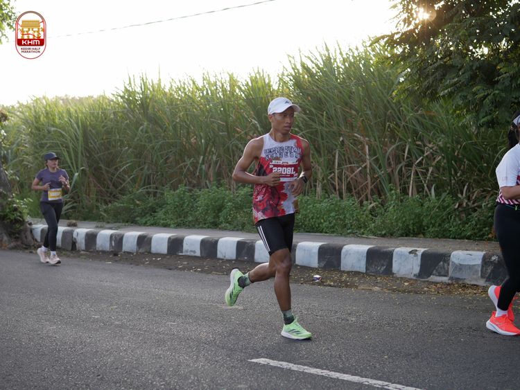 Race photo from Kediri Half Marathon 2024