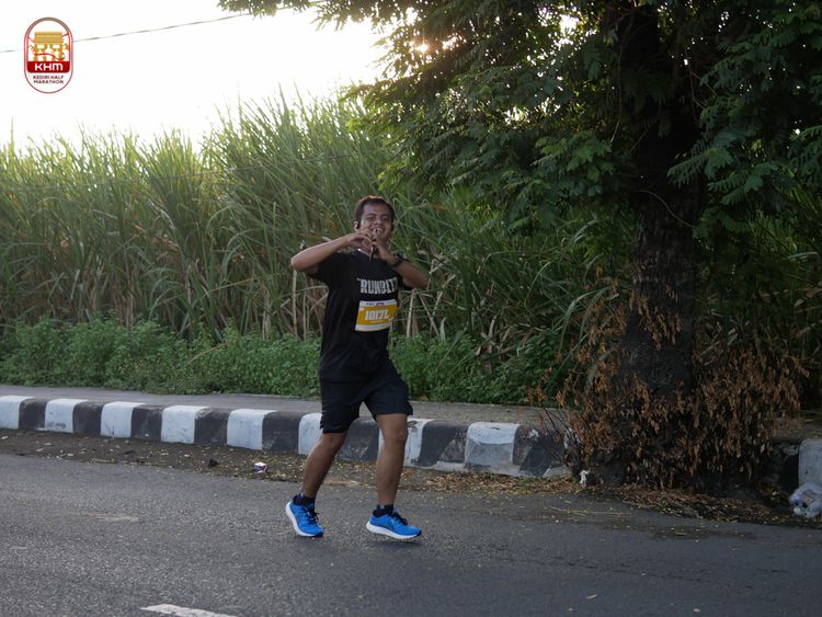 Race photo from Kediri Half Marathon 2024
