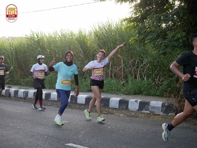 Race photo from Kediri Half Marathon 2024